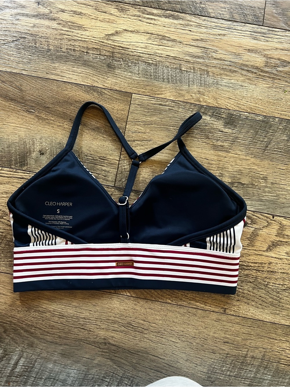 RARE Cleo Harper andora bralet in sail size small - Picture 6 of 8